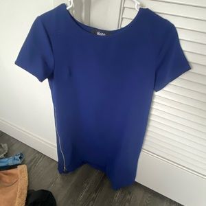 Lulus royal blue shift dress